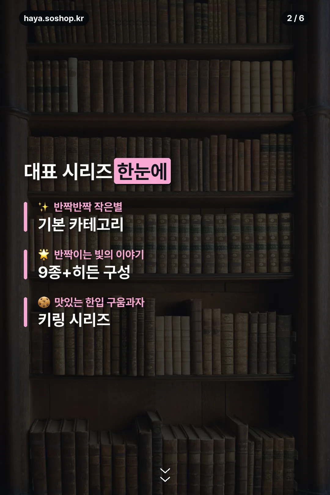 대표 시리즈 한눈에