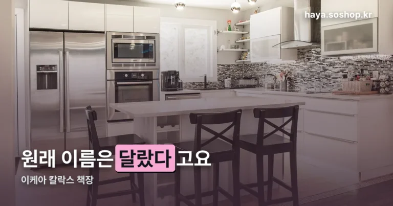 이케아 칼락스 책장 정리 썸네일